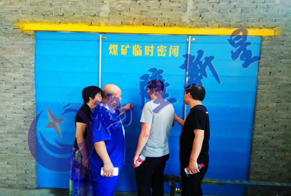 鹤壁新星新型矿用临时密闭门